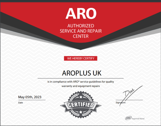 Services 1 ARO Authorized service Certificate