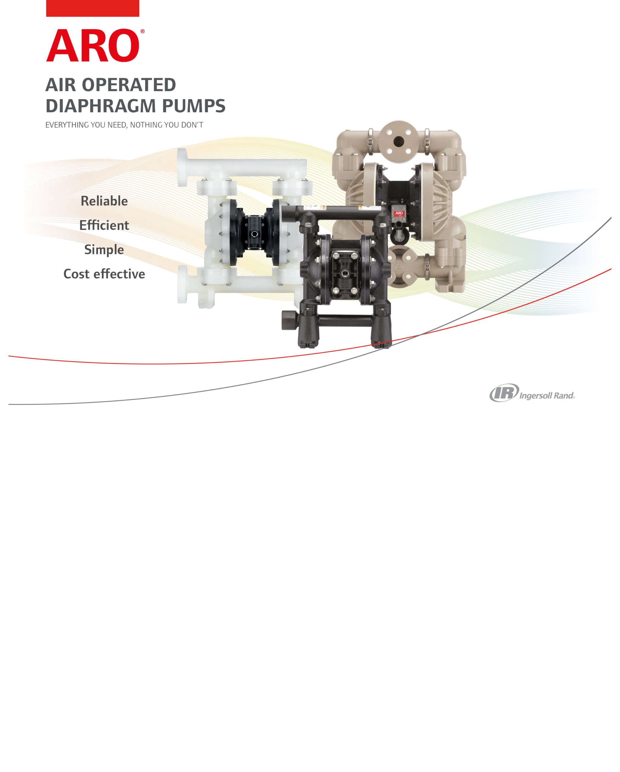 ARO Air Operated Diaphragm Pumps