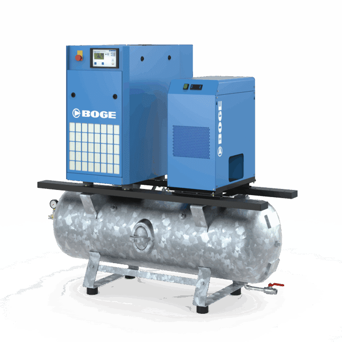 Introduction To Air Compressors 2 Boge C_DR7.5, C7R, C5R270, C4R270, C9R270