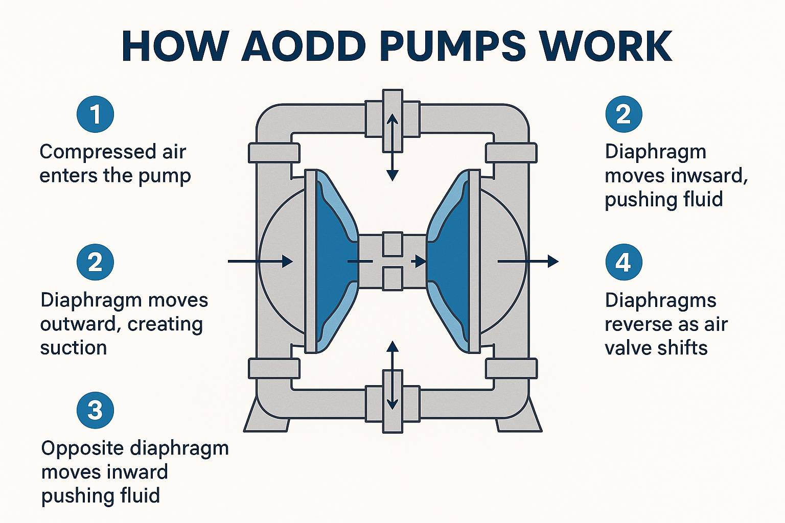 How AODD Pumps Work