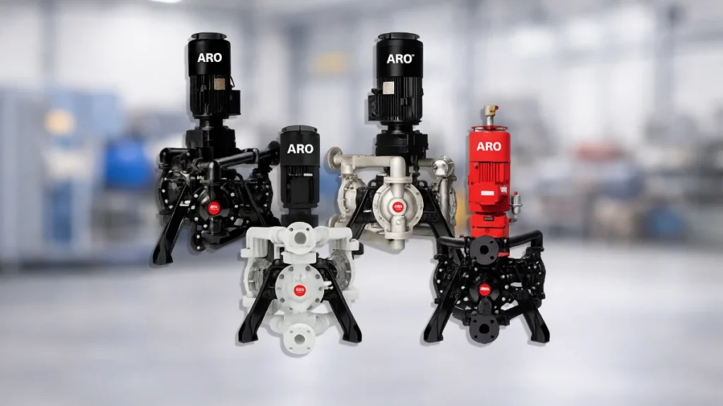 Industrial pumps for fluid handling applications