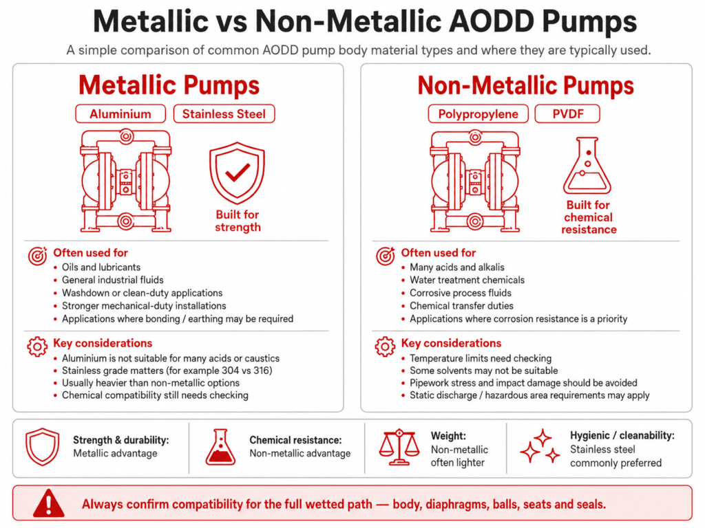 AODD Pump Materials
